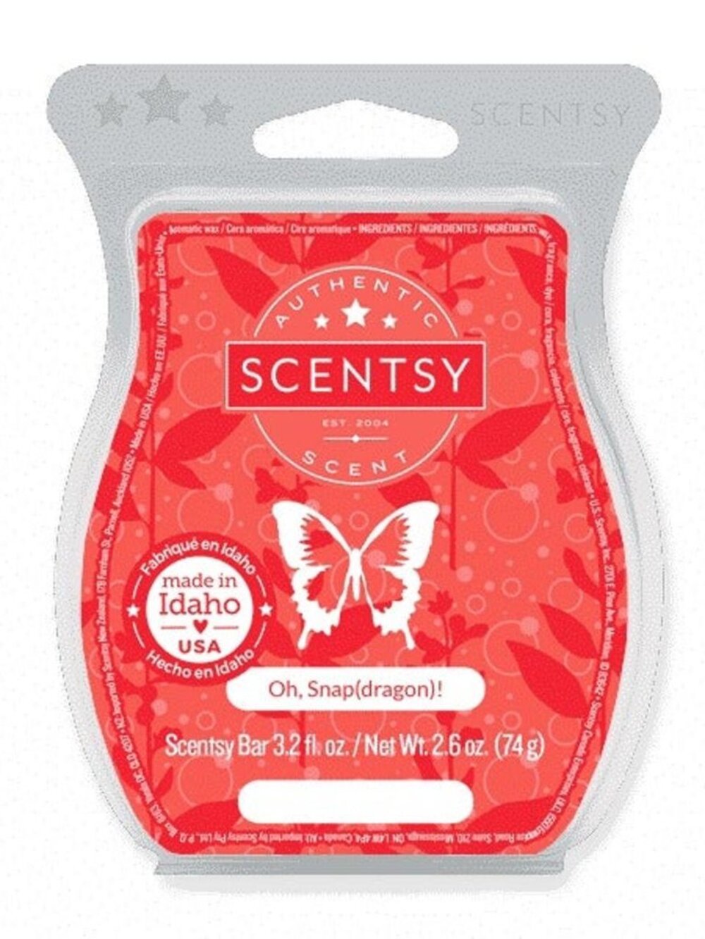 Scentsy OH, SNAP(DRAGON)! Scented Wax Bar New